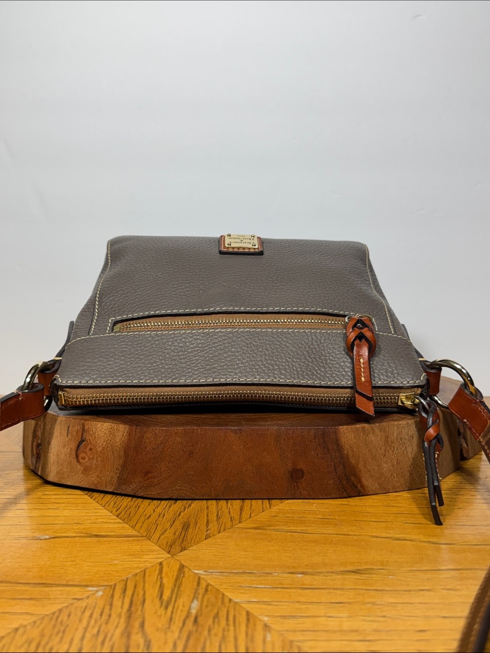 Dooney & Bourke Allison Pebble Leather Bag - Picture 7 of 15